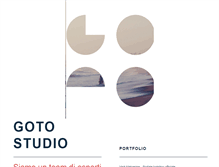 Tablet Screenshot of gotostudio.it